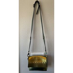 Mohop Vegan Leather crossbody bag USA Made. Made In Chicago